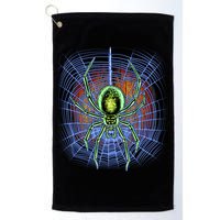Halloween Spiderweb Creepy Spider Golf Towel