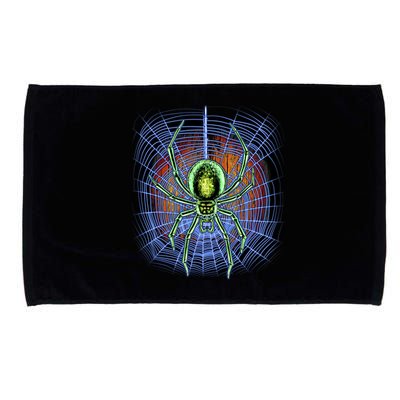 Halloween Spiderweb Creepy Spider Microfiber Hand Towel