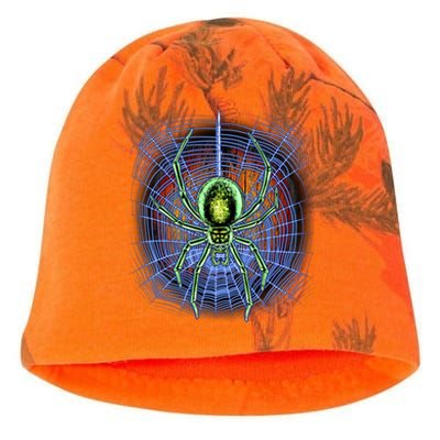 Halloween Spiderweb Creepy Spider Kati - Camo Knit Beanie