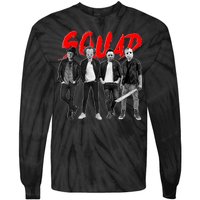 Halloween SQUAD Tie-Dye Long Sleeve Shirt