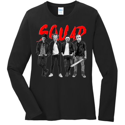 Halloween SQUAD Ladies Long Sleeve Shirt