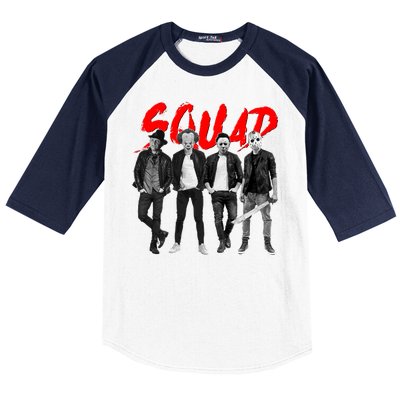 Halloween SQUAD Baseball Sleeve Shirt