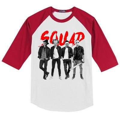 Halloween SQUAD Kids Colorblock Raglan Jersey