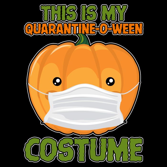 Halloween This is My Quarantine-O-Ween Costume Pumpkin 16 in Basic Backpack