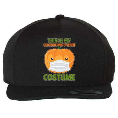 Halloween This is My Quarantine-O-Ween Costume Pumpkin Wool Snapback Cap