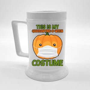 Halloween This is My Quarantine-O-Ween Costume Pumpkin Beer Stein