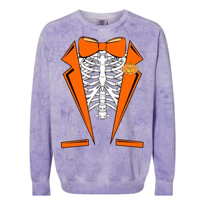 Halloween Tuxedo Tux costume Colorblast Crewneck Sweatshirt