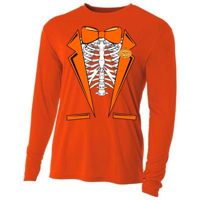 Halloween Tuxedo Tux costume Cooling Performance Long Sleeve Crew