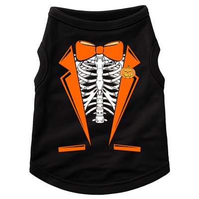 Halloween Tuxedo Tux costume Doggie Tank