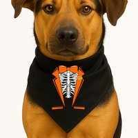 Halloween Tuxedo Tux costume USA-Made Doggie Bandana
