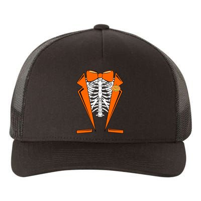 Halloween Tuxedo Tux costume Yupoong Adult 5-Panel Trucker Hat