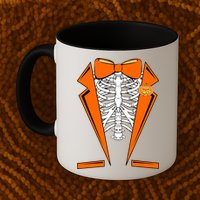 Halloween Tuxedo Tux costume Mug