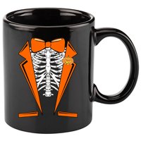 Halloween Tuxedo Tux costume 11oz C Handle Ceramic Mug