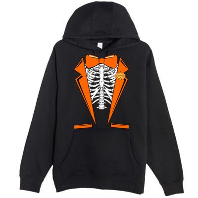 Halloween Tuxedo Tux costume Premium Pullover Hoodie