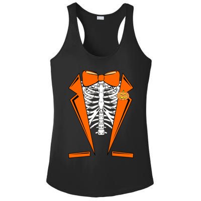 Halloween Tuxedo Tux costume Ladies PosiCharge Competitor Racerback Tank