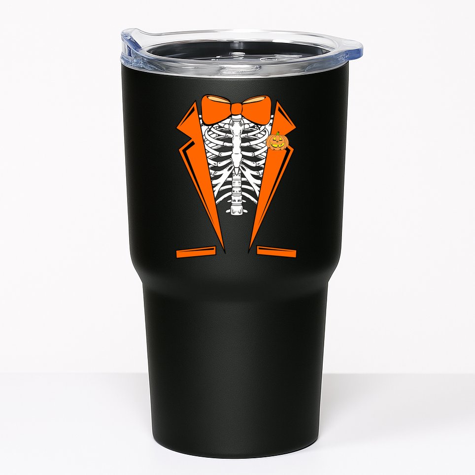Halloween Tuxedo Tux costume Tumbler