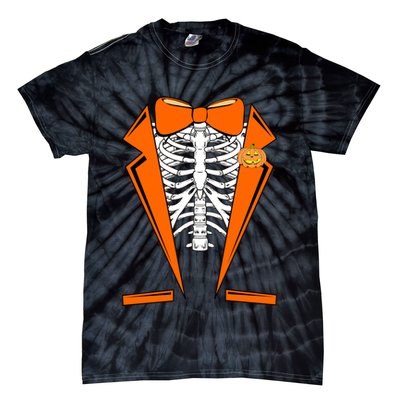 Halloween Tuxedo Tux costume Tie-Dye T-Shirt