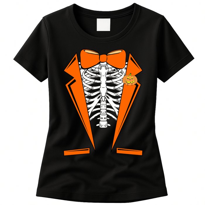 Halloween Tuxedo Tux costume Womens T-Shirt