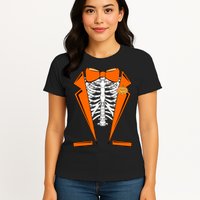 Halloween Tuxedo Tux costume Womens T-Shirt