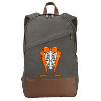Halloween Tuxedo Tux costume Cotton Canvas Backpack