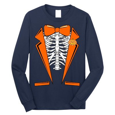 Halloween Tuxedo Tux costume Long Sleeve Shirt