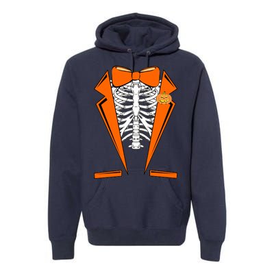 Halloween Tuxedo Tux costume Premium Hoodie