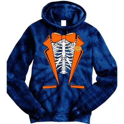 Halloween Tuxedo Tux costume Tie Dye Hoodie