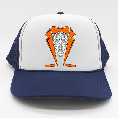 Halloween Tuxedo Tux costume Trucker Hat