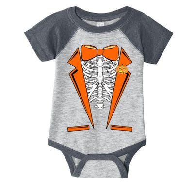Halloween Tuxedo Tux costume Infant Baby Jersey Bodysuit