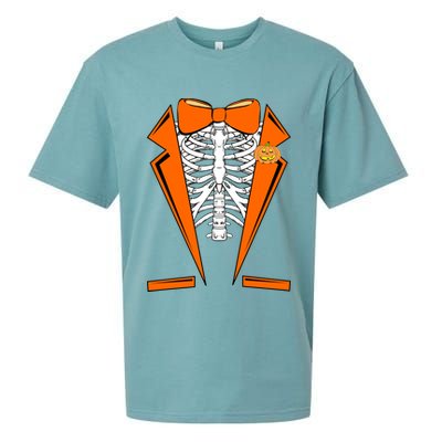 Halloween Tuxedo Tux costume Sueded Cloud Jersey T-Shirt