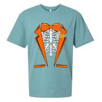 Halloween Tuxedo Tux costume Sueded Cloud Jersey T-Shirt