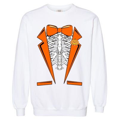 Halloween Tuxedo Tux costume Garment-Dyed Sweatshirt