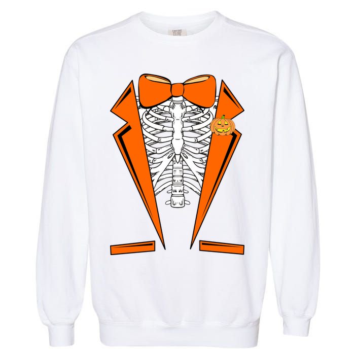Halloween Tuxedo Tux costume Garment-Dyed Sweatshirt