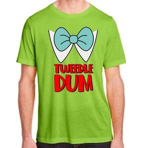 Halloween Tweedle Dum Costume  Adult ChromaSoft Performance T-Shirt