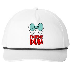 Halloween Tweedle Dum Costume  Snapback Five-Panel Rope Hat