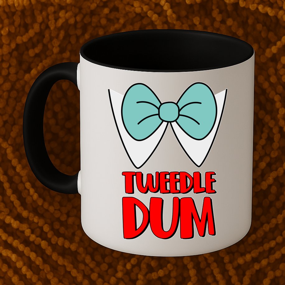 Halloween Tweedle Dum Costume  Mug