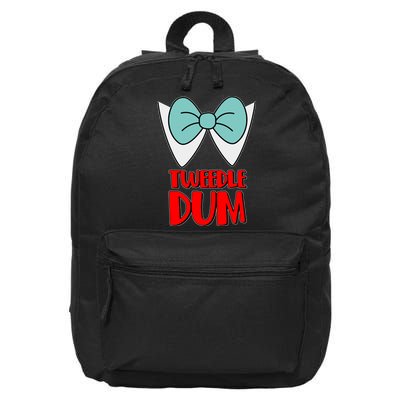 Halloween Tweedle Dum Costume  16 in Basic Backpack