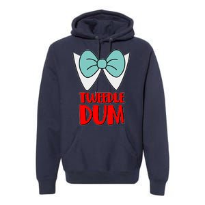 Halloween Tweedle Dum Costume  Premium Hoodie