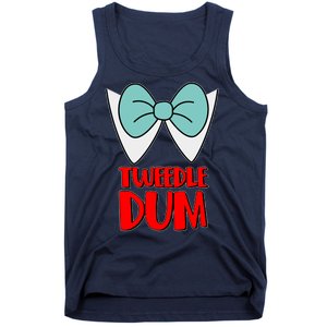 Halloween Tweedle Dum Costume  Tank Top