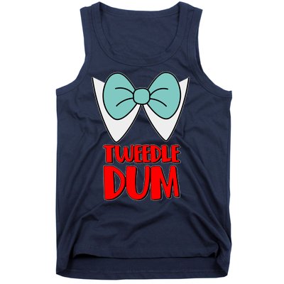 Halloween Tweedle Dum Costume  Tank Top