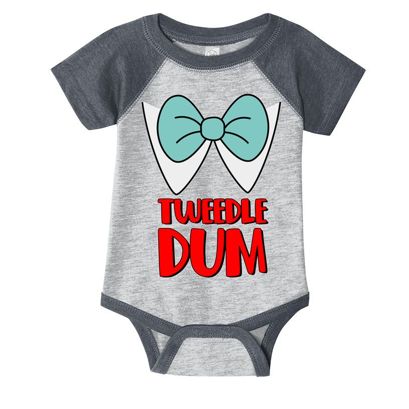 Halloween Tweedle Dum Costume  Infant Baby Jersey Bodysuit