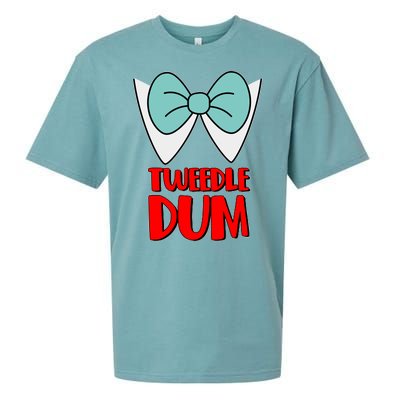 Halloween Tweedle Dum Costume  Sueded Cloud Jersey T-Shirt