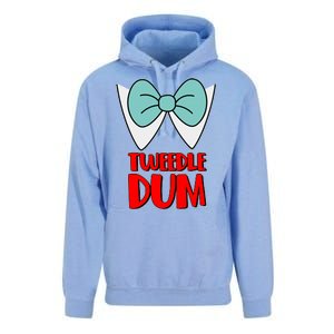 Halloween Tweedle Dum Costume  Unisex Surf Hoodie