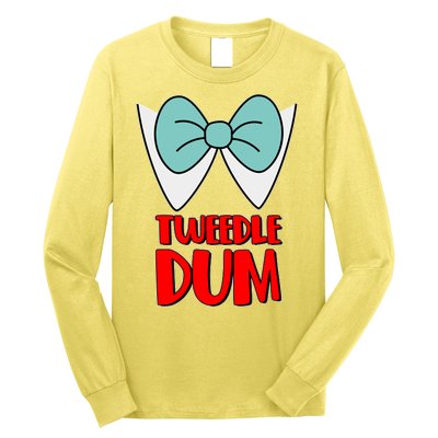 Halloween Tweedle Dum Costume  Long Sleeve Shirt