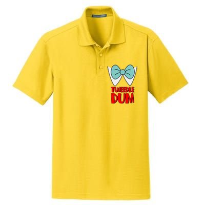 Halloween Tweedle Dum Costume  Dry Zone Grid Polo