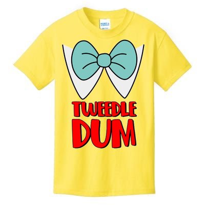 Halloween Tweedle Dum Costume  Kids T-Shirt