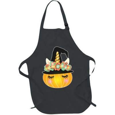 Halloween Uni-Pumpkin Sparkly Cute Apron
