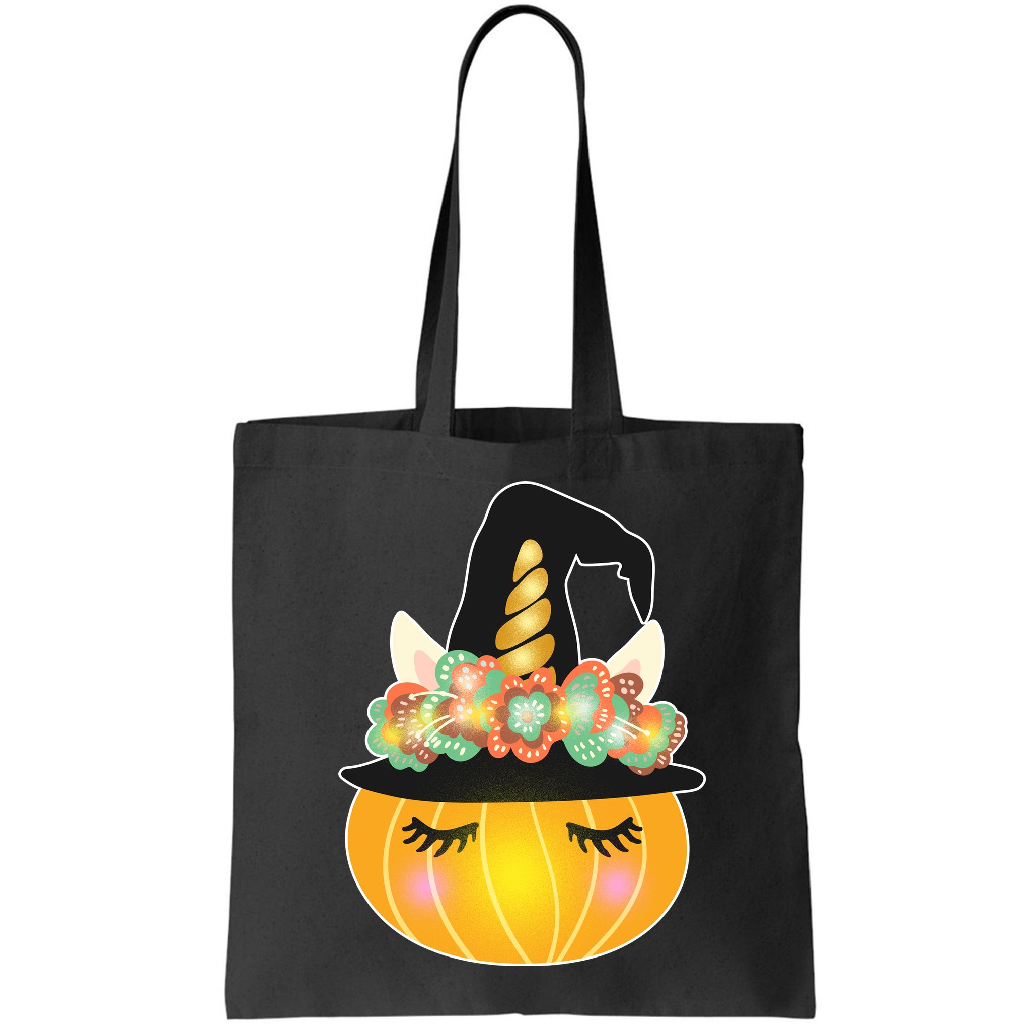 Halloween Uni-Pumpkin Sparkly Cute Bag