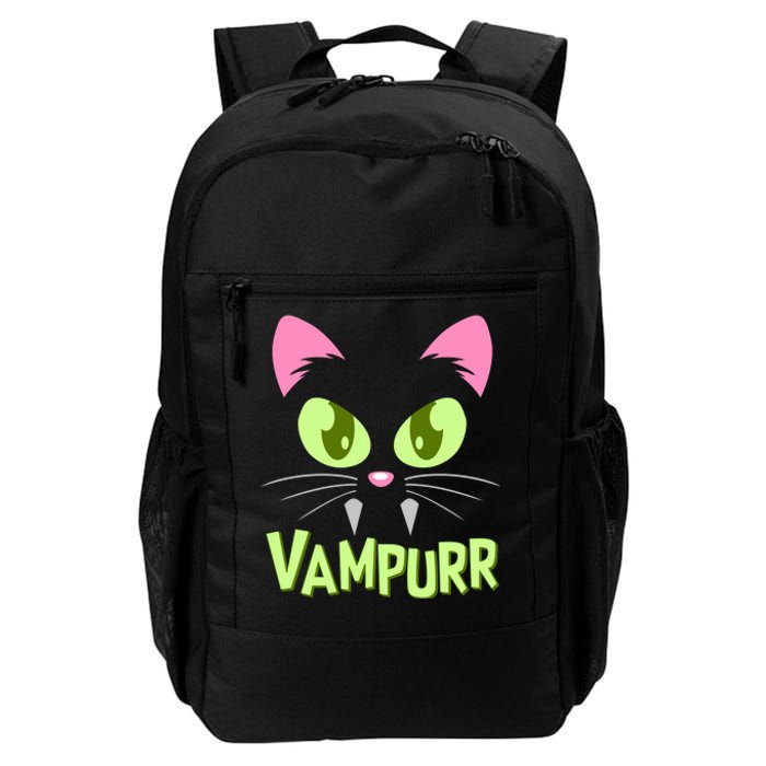 Halloween Vampurr Funny Cat Daily Commute Backpack