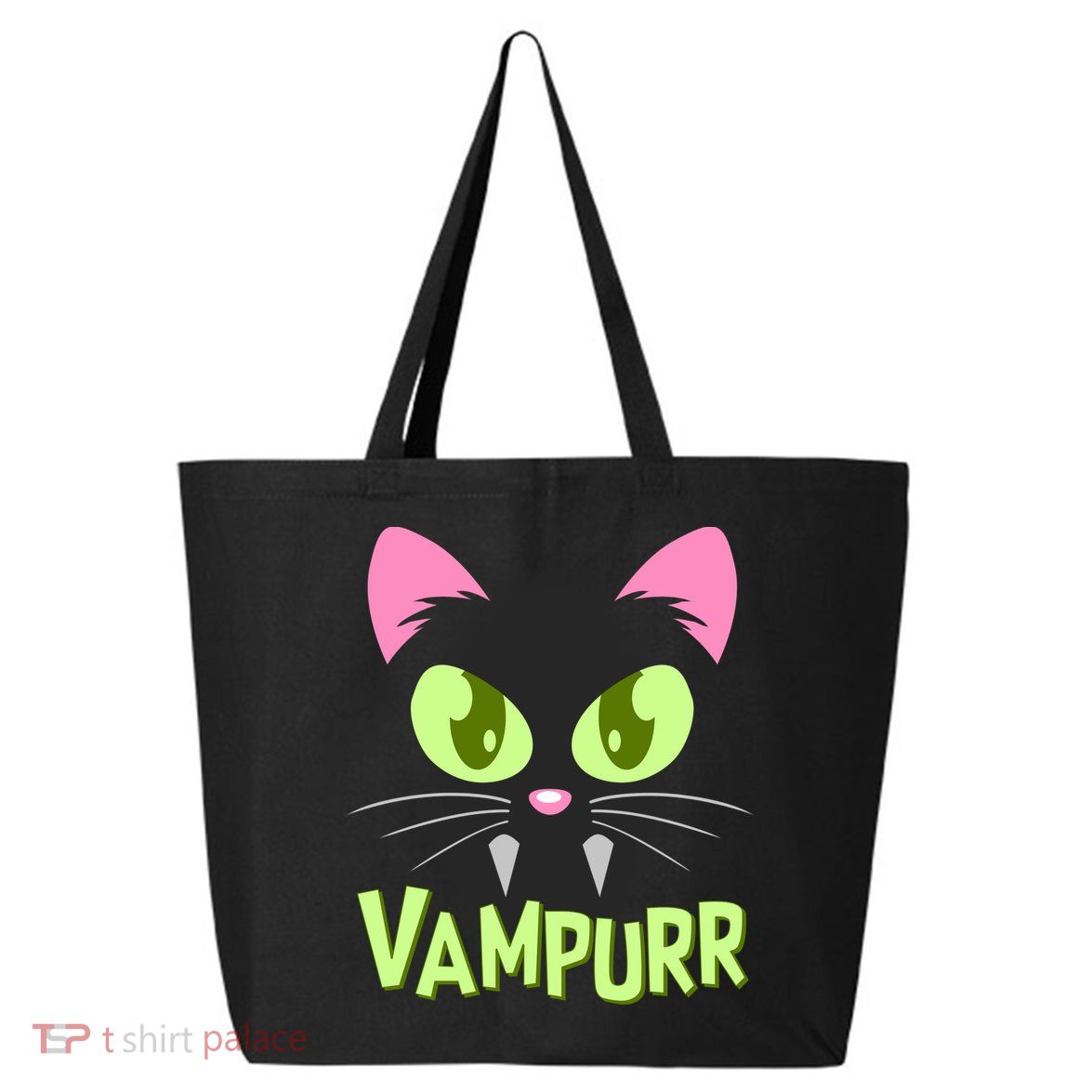 Halloween Vampurr Funny Cat 25L Jumbo Tote